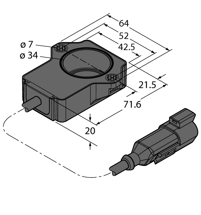 RI360P1-QR20-LU4X2-0.15-DT04-3PMB