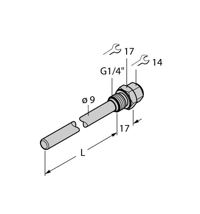 THW-6-G1/4-A4-L100