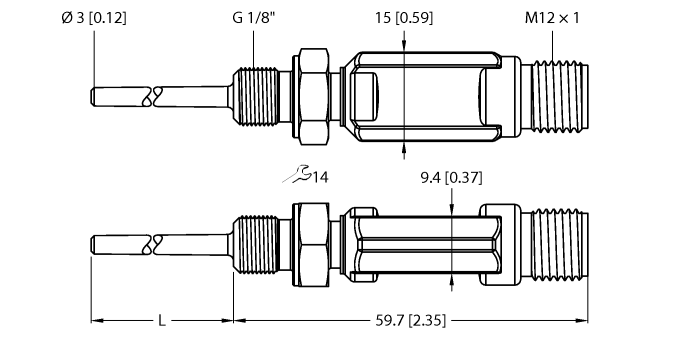 TTM100C-103A-G1/8-LI6-H1140-L024