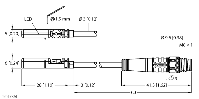 BIM-UNT-AP6X-0.3-PSG3M