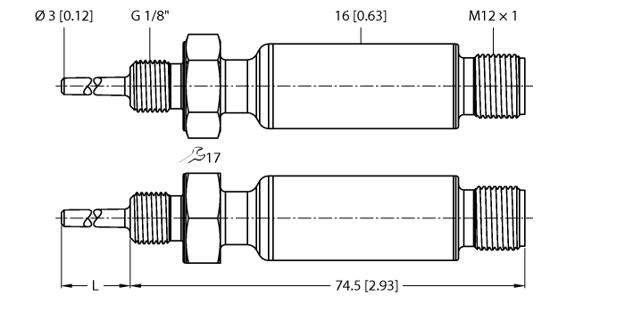 TTMS-103A-G1/8-LIUPN-H1140-L013-40/85°C