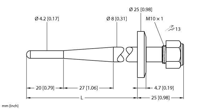 THW-3-TRI3/4-A4-L100