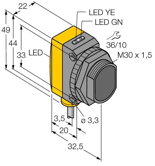 QS30FF600QPMA16