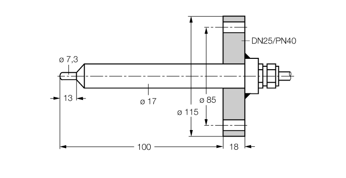 FCS-DN25A4-NAEX0/L100