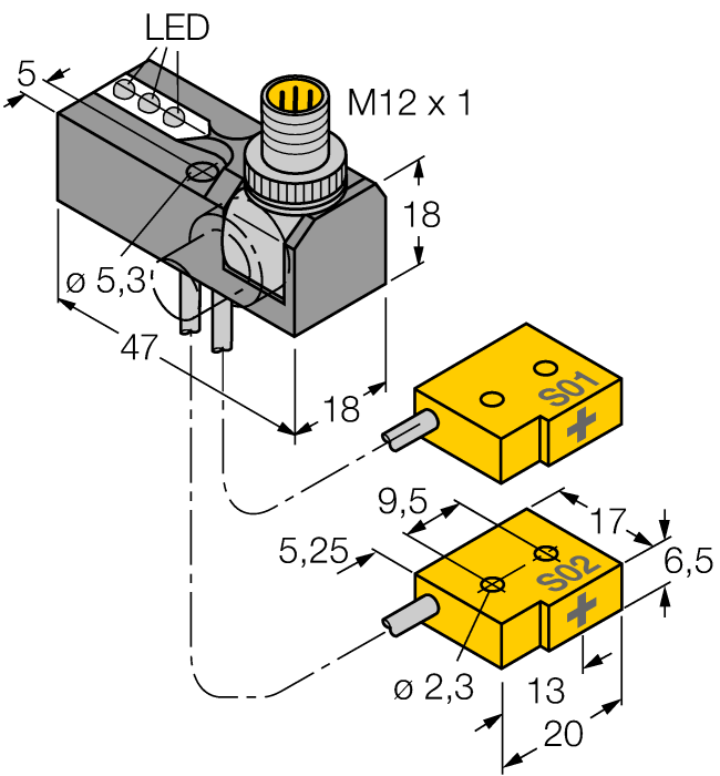 NI2-Q6.5-0.1-BDS-2AP6X3-H1141/S34