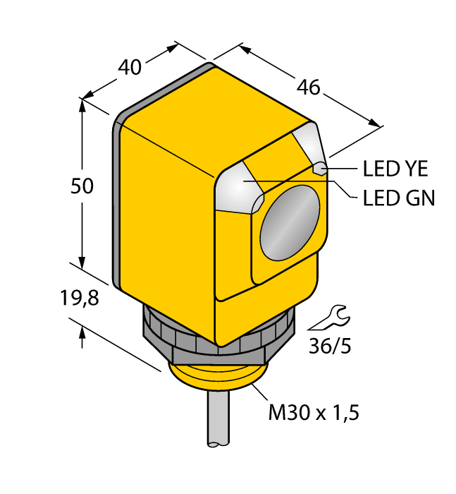 Q40SP6FF400 W/30