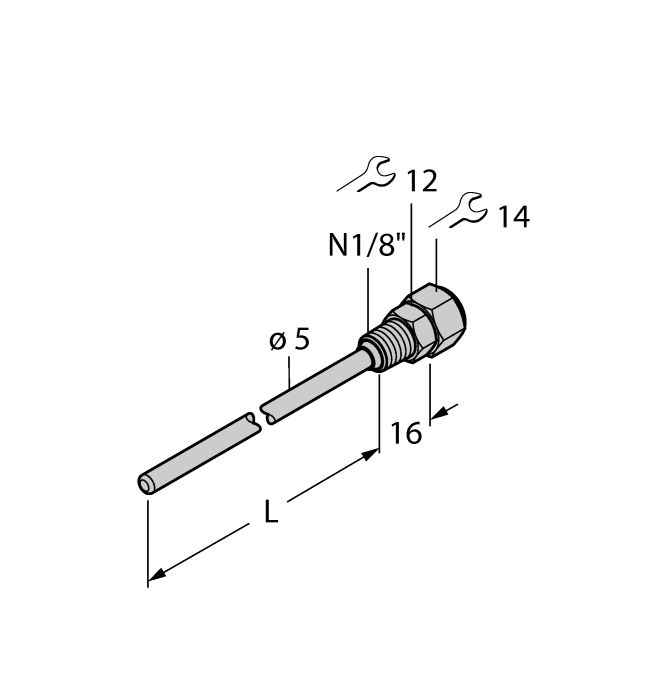 THW-3-N1/8-A4-L050