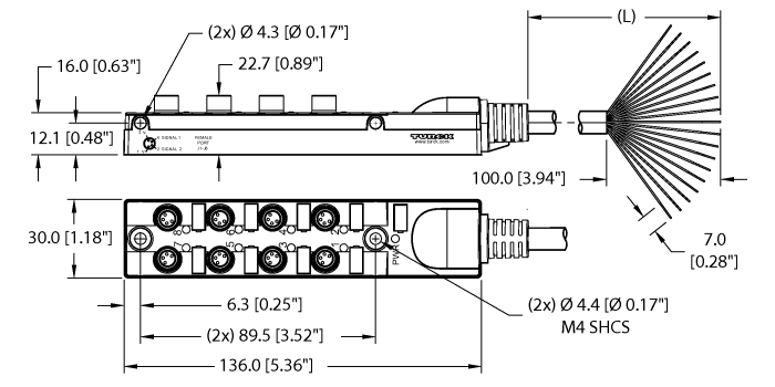 TB-8M8M-4-5/S101