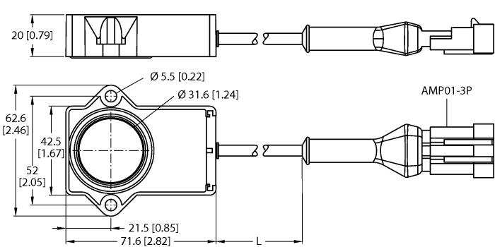 RI240P1-QR20-LU4X2-0.24-AMP01-3P