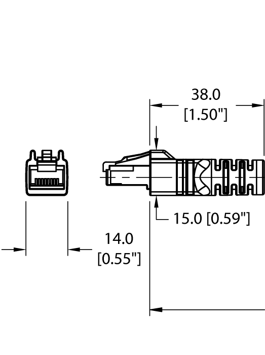 RJ45S RJ45S 841-0.5M