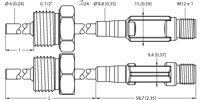 TTM150C-206A-G1/2-LI6-H1140-L250-50/150C