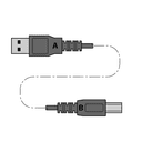 USB 2.0 CABLE 1.8M