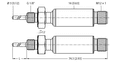 TTMS-103A-G1/8-LI6-H1140-L013 40/85°C