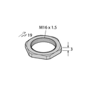 SECHSKANTMUTTER M16X1.5. SW19