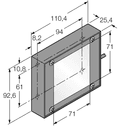 LEDRB70X70W