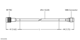 Thumbnail for TN-UHF-CBL-HF240-RPTNC-6-SMA