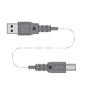 USB 2.0 CABLE 1.8M