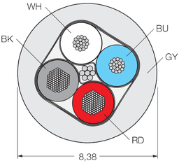 Thumbnail for CABLE RF50877-5723-500M