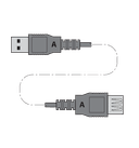 USB 2.0 EXTENSION 5M