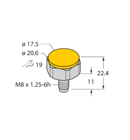 Thumbnail for TW-BS8X1.25-19-K9/C52