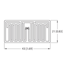 TW860-960-L43-21-P-B38-100PCS
