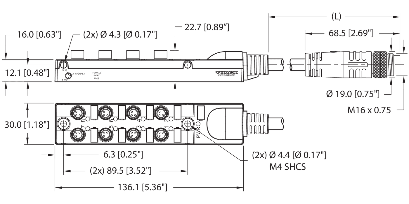 TB-8M8M-3P2-0.3-BSM14