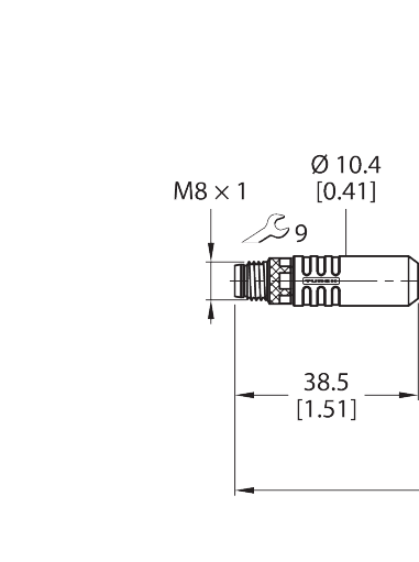 PSGS4M-RJ45S-4422-0.15M
