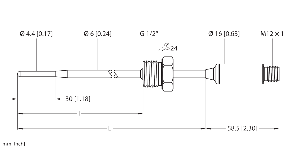 TTMS-206TA-G1/2-LI6-H1140-L250-50/150