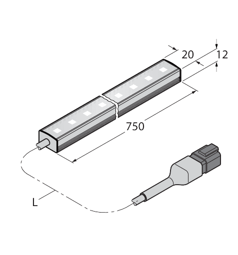 ML-Q12L750-10X45-CWW-0.35-DT04-2P