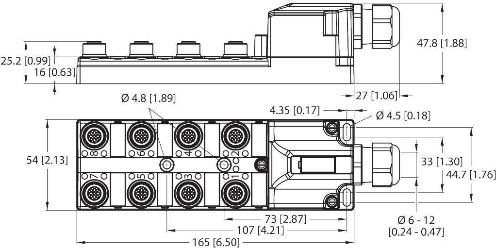TB-8M12-5P3-K-S/0612