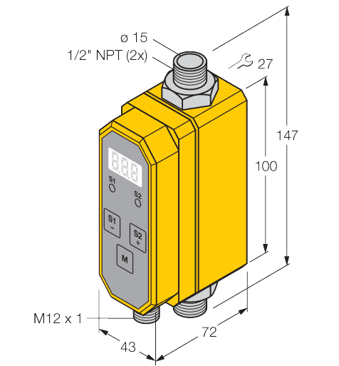 FTCI-N1/2D15A4P-2LIX-H1140/D224