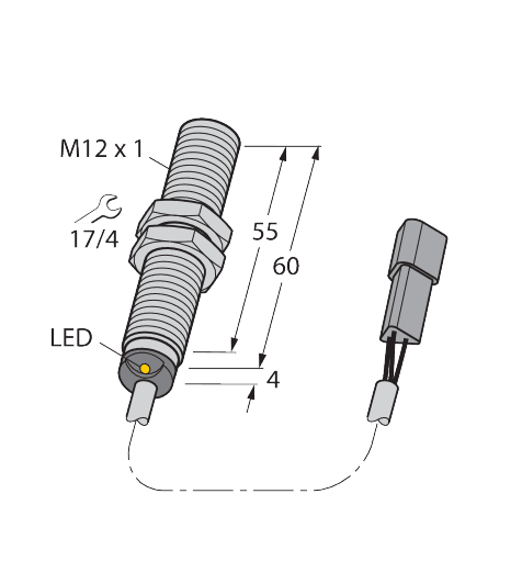 BI4-EM12E-AP45XLD-0.1-DT04-3P/S100