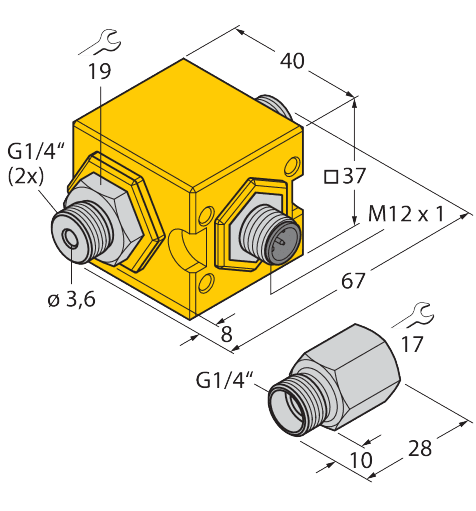 FCIC-G1/4A4P-PL-H1141/1.0
