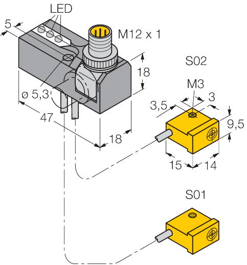 NI2-Q9.5-0.1-BDS-2AP6X3-H1141/S34
