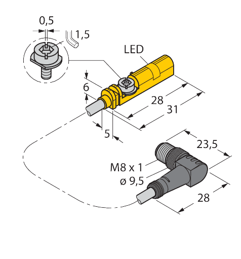 BIM-UNT-AP6X-2-PSW3M/S1139