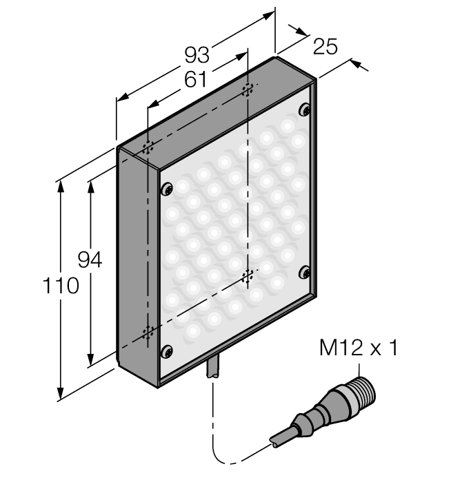 LEDGA80X80QPMA